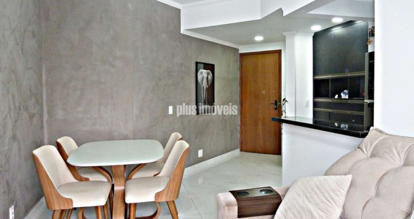 APTO IMPECÁVEL COM 46,0M² 1 DORMITÓRIO COM GARAGEM, ÓTIMO LAZER