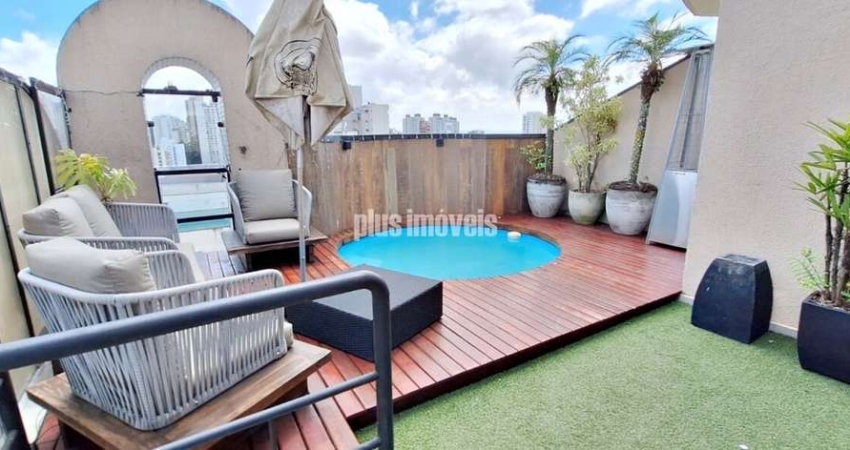 LINDA COBERTURA TRIPLEX- 150,0M² 3 QUARTOS, SUÍTE, 4 GAR -