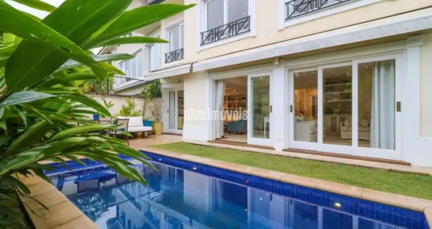 Jardim guedala casa em condomínio co 550,0m²ac 3 suítes, espaço gourmet, piscina aquecida
