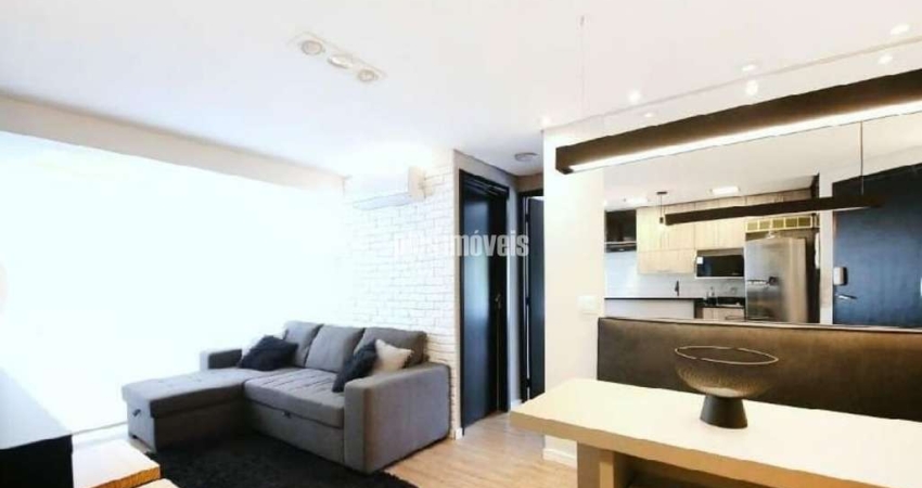 Apartamento Semimobiliado à Venda, Chácara Sto. Antonio, 51 m², 2 Dorms. (1 Suíte), Ar Condicionado