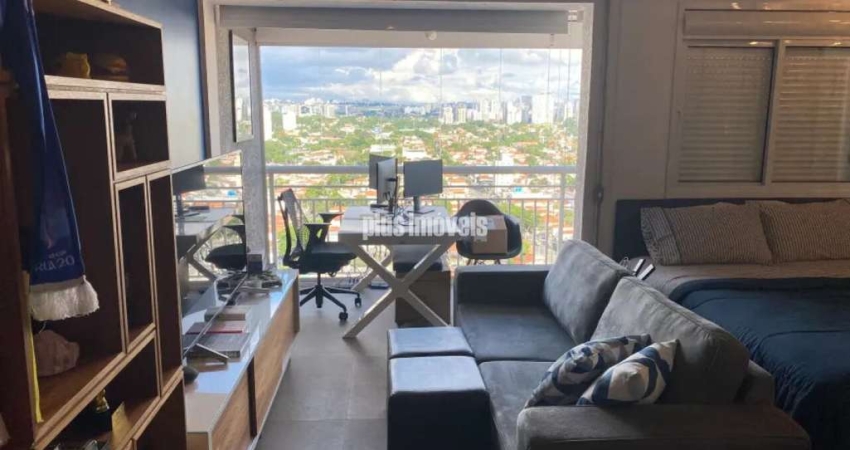 Apartamento novo, 1 suíte c/varanda, mobiliado, vista livre