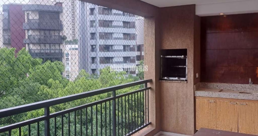 APARTAMENTO COM VARANDA GOURMET, AU 136,0 M2 COM 4 VAGAS.