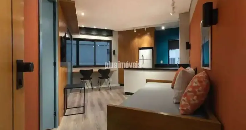Studio  30 m² jardim paulista , reformado , totalmente mobiliado  , 1 vaga de garagem