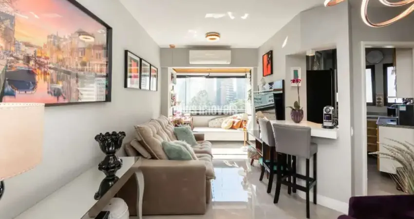 Apartamento com 1 quarto à venda na Rua Domingos Lopes da Silva, 79, Morumbi, São Paulo