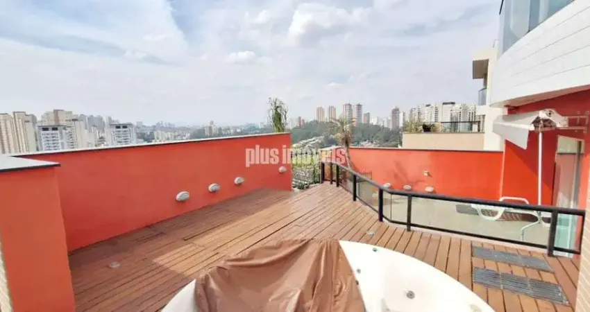 Cobertura com 4 quartos para alugar na Rua Itapaiuna, 1800, Panamby, São Paulo