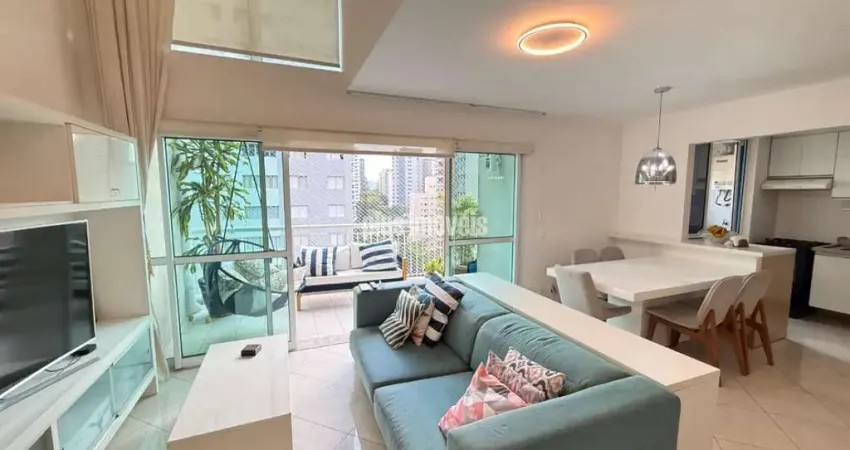 Duplex para venda em vila nova conceição com 2 quartos, sendo 1 suíte, 78m²