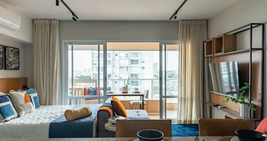 Apartamento com 1 quarto para alugar na Rua Vieira de Morais, 1936, Campo Belo, São Paulo