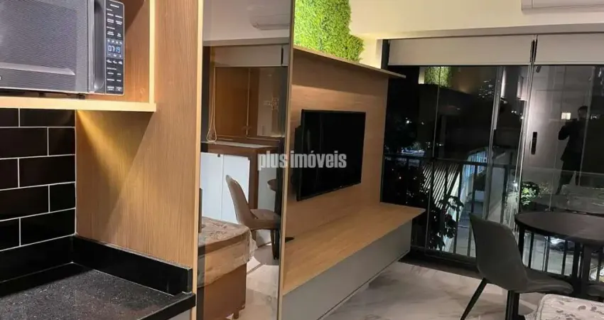Studio totalmente mobiliado com 1 quarto 25 metros, pinheiros, são paulo, sp!