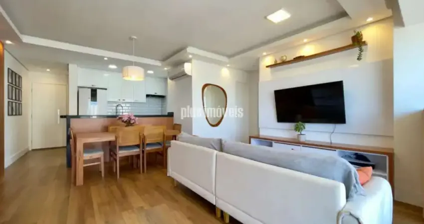 Apartamento com 69,0m² 2 dormitórios , sendo 1 suíte, 2 vagas