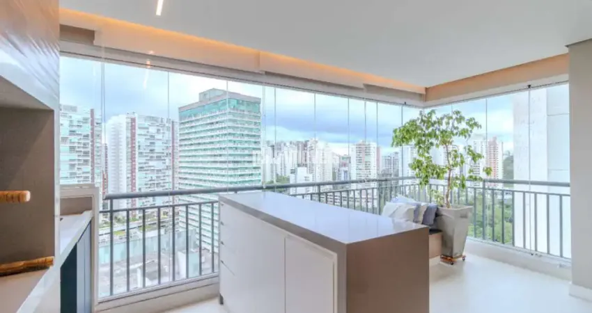 Apartamento para venda em vila andrade com 3 quartos, sendo 3 suítes, 127m²