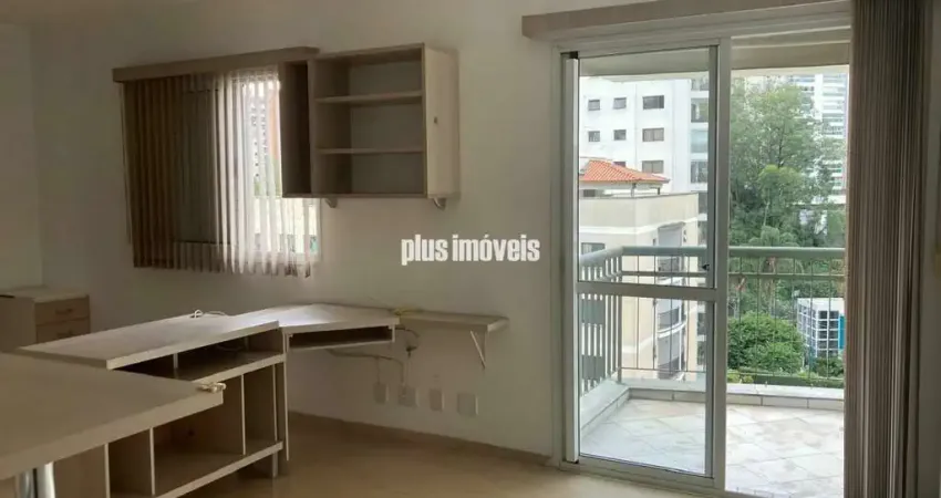 Studio para locação, morumbi, perto 2 shoppings, 34 m², 1 vaga