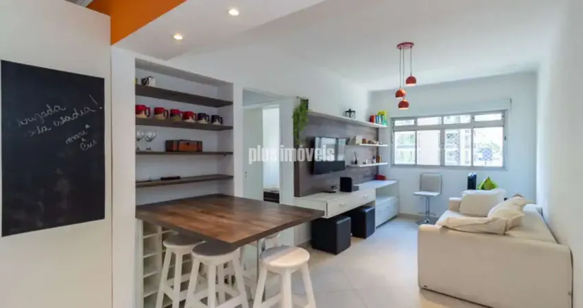 Apartamento aconchegante para venda em moema com 1 quarto, 52m²