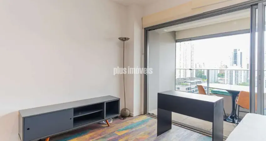 Apartamento para locação em brooklin paulista com 1 quarto, sendo 1 suíte , 42m²