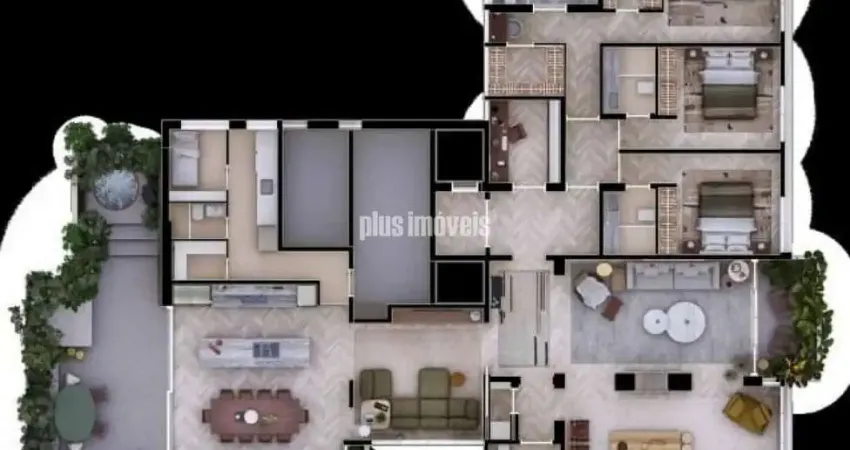 Apartamento com 3 suites, 3 vagas totalmente reformado