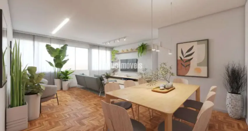 Apartamento à venda em jardim paulista com 105m² 2 suítes, 1 vagas - reformado