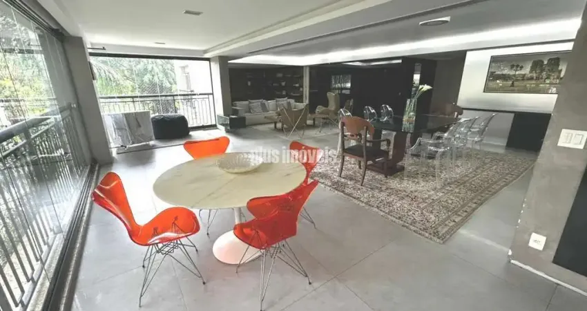 Cinematográfico apartamento alto padrão - 256m² , 3 suites, 4 gar - villa monteverde panamby