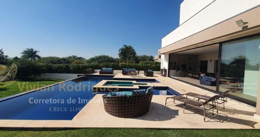 Casa em Condomínio para Venda em Porto Feliz, Fazenda Alvorada, 5 dormitórios, 5 suítes, 8 banheiros, 4 vagas