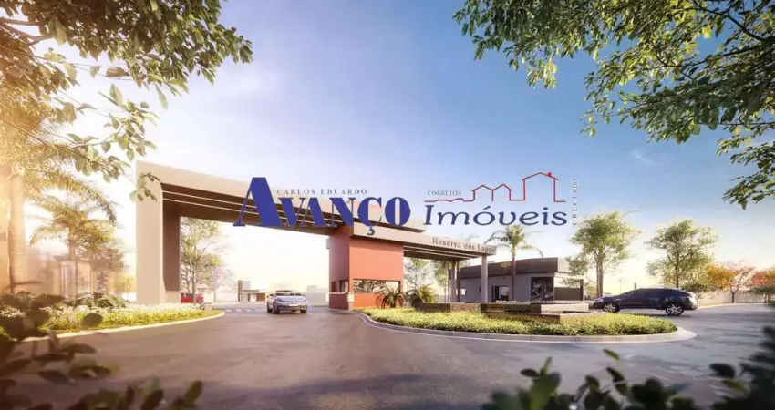 Condomínio reserva dos lagos jundiaí - excelente lote plano com 150 m²