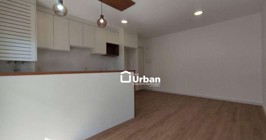 Apartamento com 2 quartos para alugar, 53 m² por R$ 2.500/mês - Granja Viana - Cotia/SP