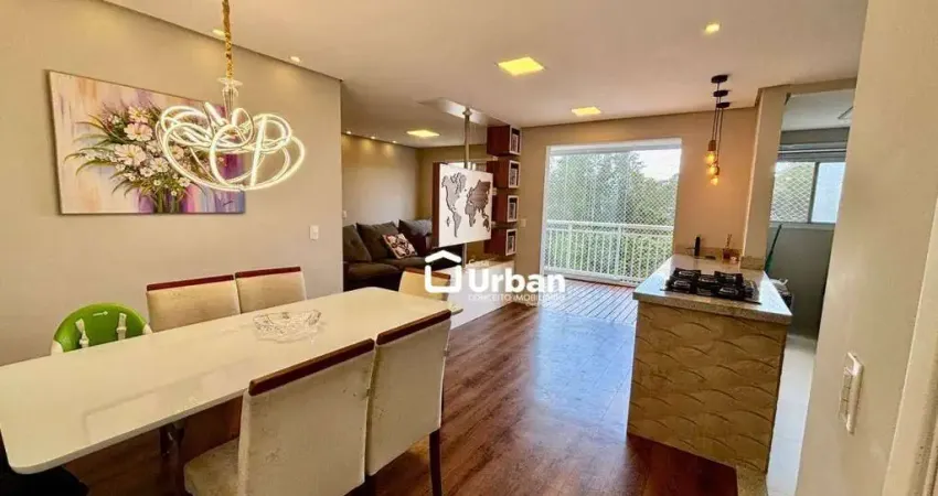 Apartamento com 2 dormitórios à venda, 70 m² por r$ 480.000,00 - gramado - cotia/sp