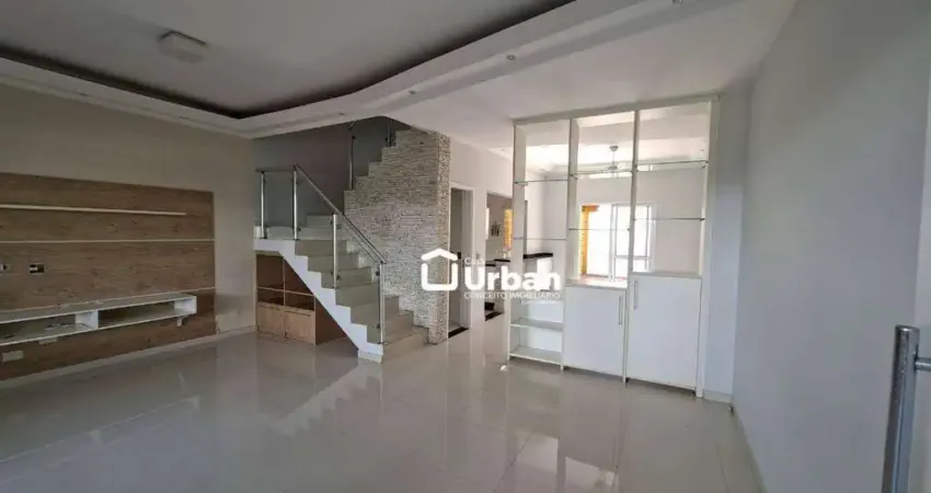 Casa com 3 dormitórios para alugar, 113 m² por r$ 6.000,00/mês - chácara canta galo - cotia/sp