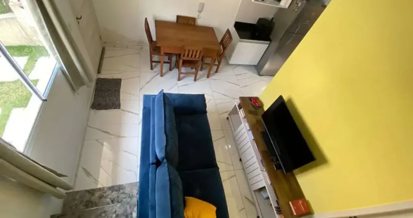 Casa com 2 dormitórios à venda, 48 m² por r$ 350.000 - chácara ondas verdes - cotia/sp