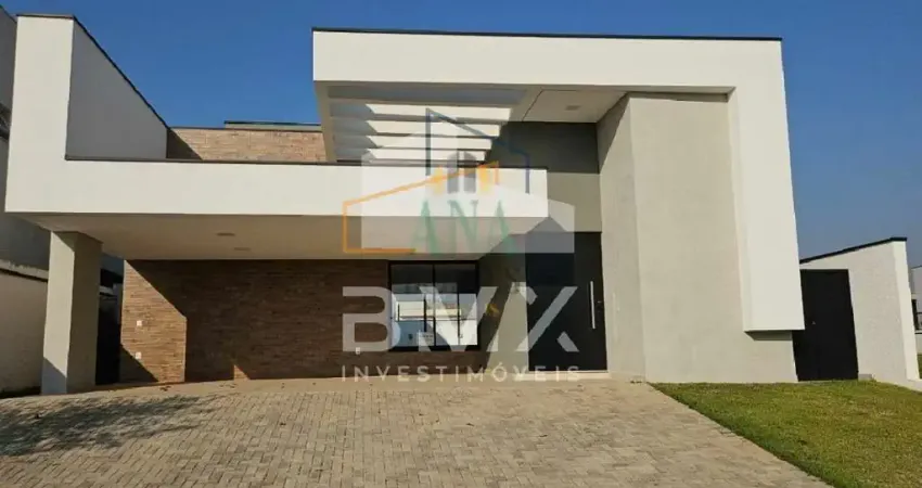 Casa de luxo em condomínio à venda em Alphaville Nova Esplanada 3 - Votorantim-SP: 3 quartos, 3 suítes, 4 banheiros, 4 vagas, 240m².