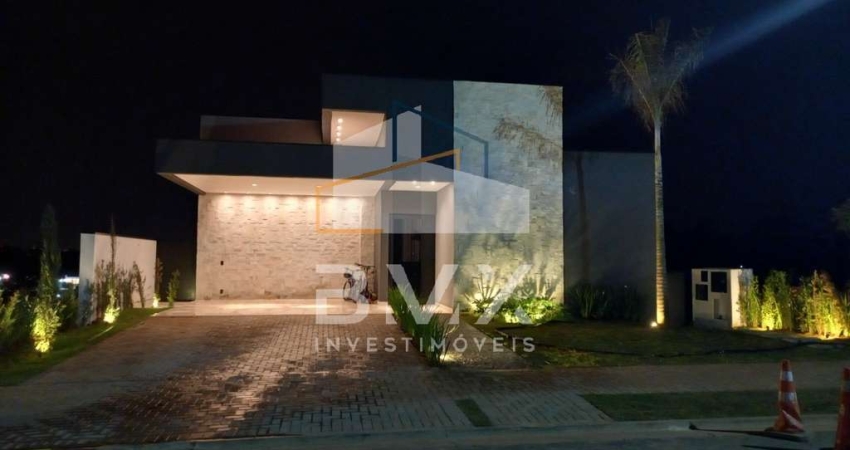 Casa de luxo em condomínio: 4 quartos, 4 suítes, 2 salas, 4 vagas na Alphaville Nova Esplanada, Votorantim-SP