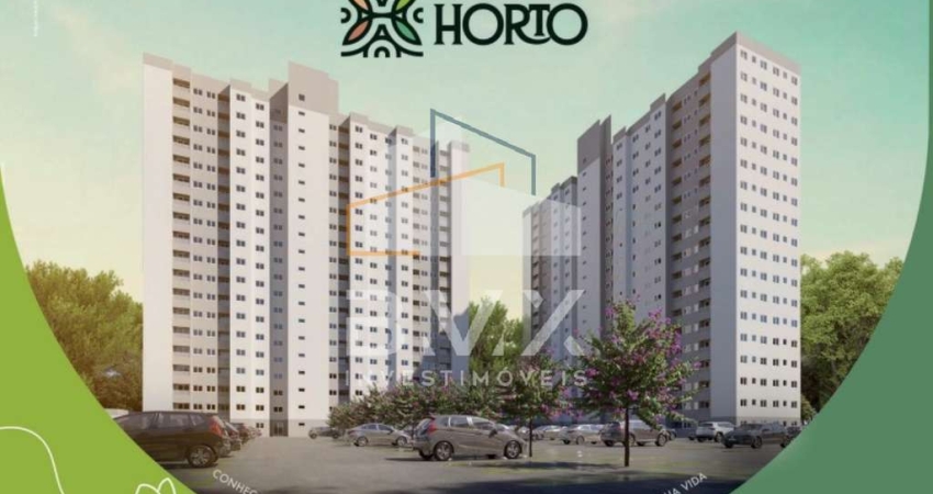 Venda apartamento Sorocaba, Residencial VALE VERDE HORTO, apartamento de 42 m², 2 dormitórios, varanda, lazer total, 1 vaga, MCMV, Horto Florestal