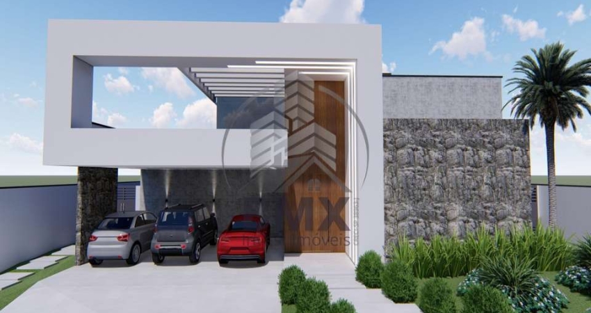 Imponente casa de 440,29 m² no condomínio de alto padrão SAINT PATRICK, 4 suítes c/ closet (1 máster) piso madeira, piscina, Araçoiaba, Sorocaba-SP