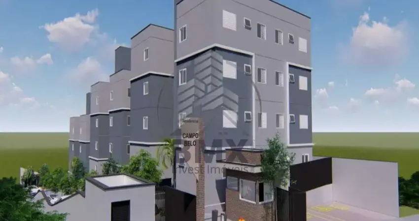 Apartamento à venda em Sorocaba-SP, na Vila Mineirão: 2 quartos, 1 sala, 1 banheiro, 1 vaga de garagem, 46,26 m².