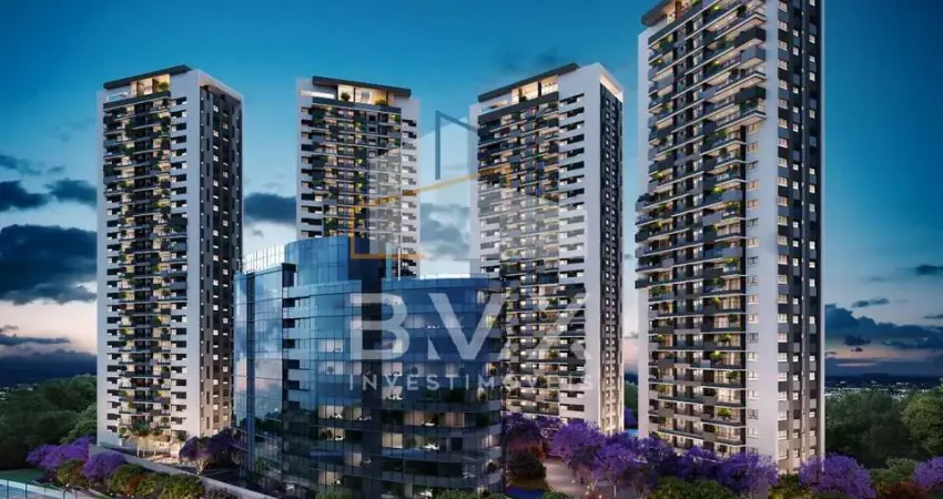 SQUARE GARDEN, Millennium Park, Const. PLANETA- Apart. 127 m², 3 Suítes (1 master c/ closet). Var.Gourmet, lazer completo, 2 vagas. Jd. Portal Colina