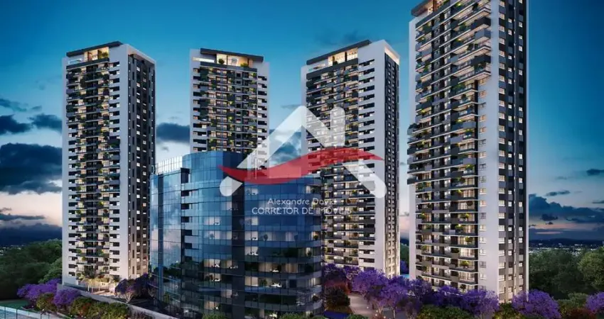 SQUARE GARDEN, Highline Park, Construtora PLANETA Apart. 106,04 m² 3 dormit (1 Suíte Master). Varanda Gourmet, lazer completo, 2 vagas. Portal Colina