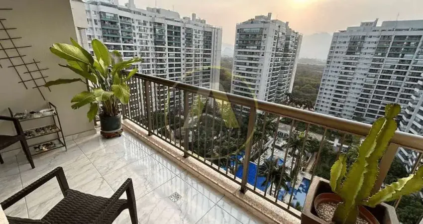 Apartamento à venda, cidade jardim, condomínio reserva do parque, jacarepaguá, rio de janeiro, rj