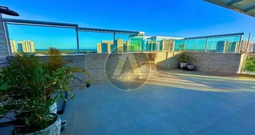 Cobertura duplex à venda, condomínio blue, barra da tijuca, rio de janeiro, rj