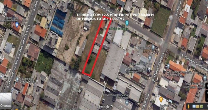 Terreno à venda, 1000 m² por R$ 950.000,00 - Núcleo Colonial de Pinhais - Pinhais/PR