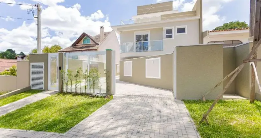 Sobrado com 4 dorm e amplo terraço à venda, 275 m² por R$ 1.500.000 - Bacacheri - Curitiba/PR