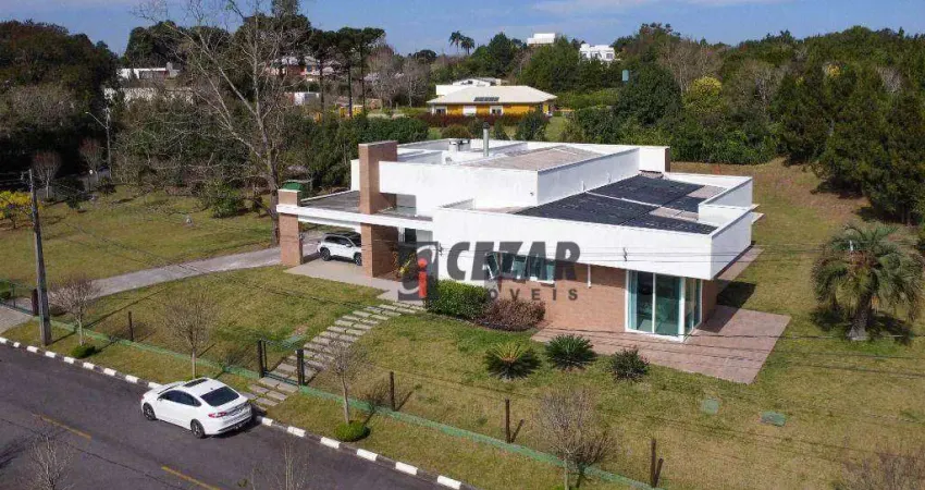 Casa com 4 dormitórios à venda, 522 m² por r$ 3.450.000,00 - centro - quatro barras/pr