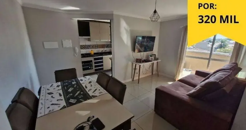 Apartamento com 2 dormitórios à venda, 66 m² por r$ 320.000,00 - afonso pena - são josé dos pinhais/pr