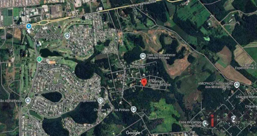 Terreno à venda na Rua Manoel Pereira da Silva, Jardim Marumby, Pinhais