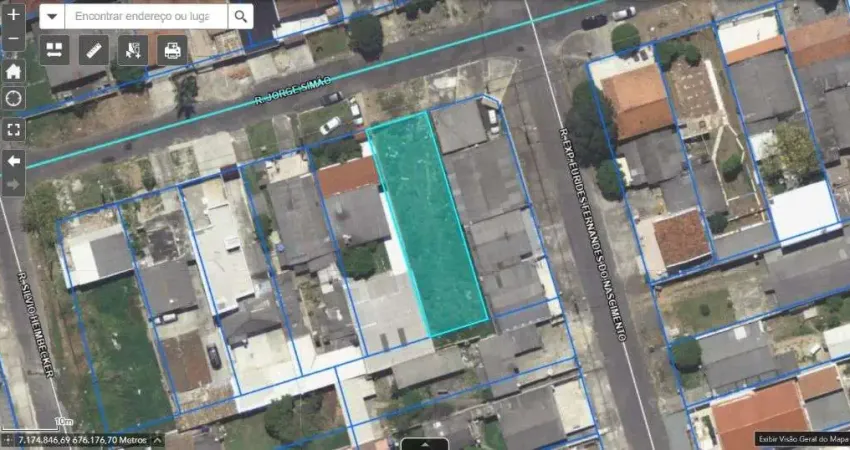 Terreno à venda, 429 m² por R$ 420.000,00 - Alto Boqueirão - Curitiba/PR
