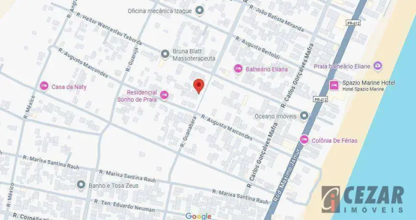 Terreno à venda, 360 m² por r$ 290.000,00 - eliana - guaratuba/pr