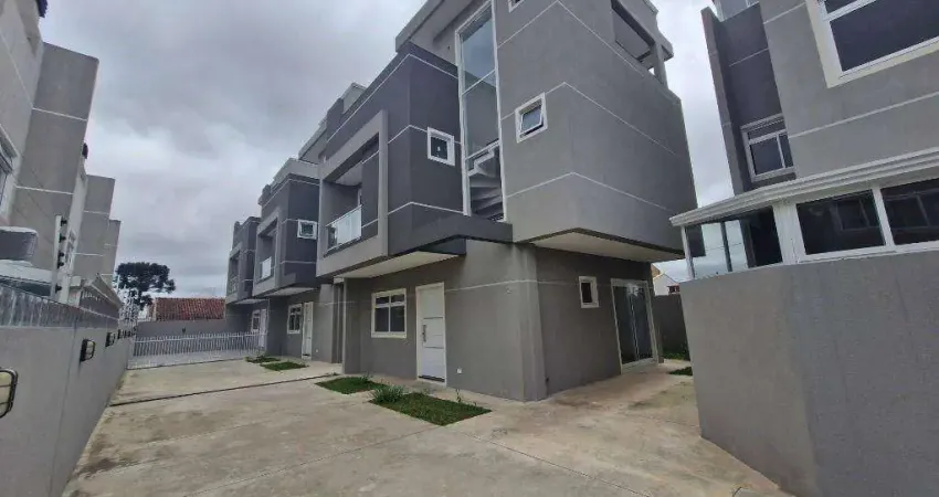 Sobrado com 3 dormitórios para alugar, 143 m² por r$ 5.000/mês - bairro alto - curitiba/pr