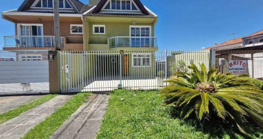 Sobrado com 4 dormitórios para alugar, 162 m² por r$ 4.200/mês - bairro alto - curitiba/pr