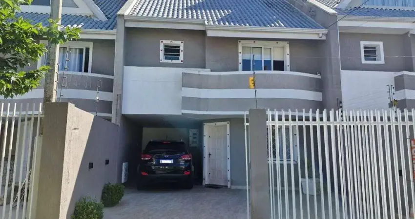 Sobrado com 3 dormitórios à venda, 163 m² por r$ 695.000,00 - atuba - curitiba/pr