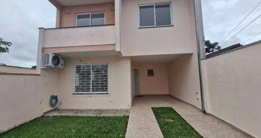 Sobrado com 3 dormitórios para alugar, 100 m² por r$ 3.000/mês - bairro alto - curitiba/pr
