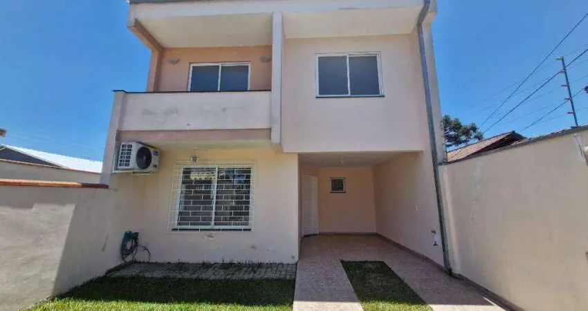 Sobrado com 3 dormitórios para alugar, 100 m² por r$ 3.000/mês - bairro alto - curitiba/pr