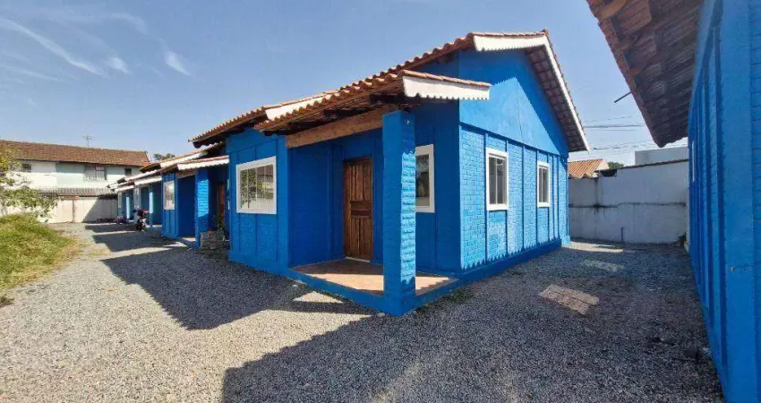 Casa em condomínio com 2 dormitórios para alugar, 52 m² por r$ 1.500/mês - bairro alto - curitiba/pr