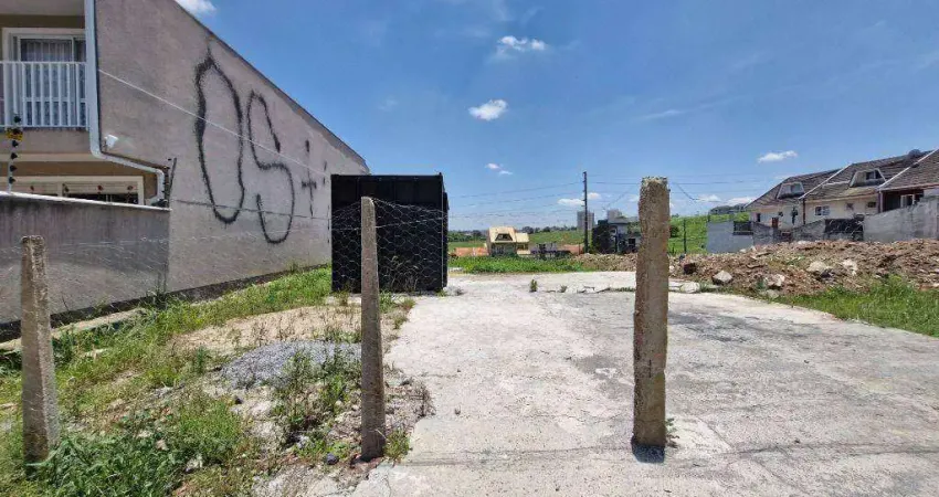 Terreno para alugar, 366 m² por r$ 2.300/mês - bairro alto - curitiba/pr