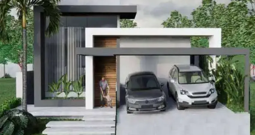 Casa confortável e elegante com 3 suítes em condomínio.